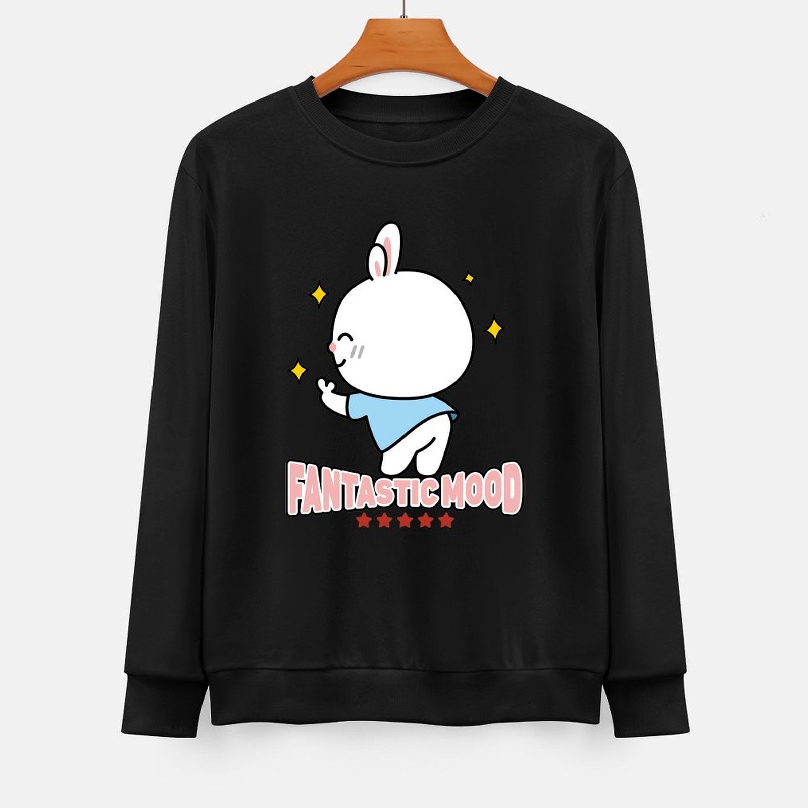 Front Patterned Long Sleeve TopStandard StreetFit